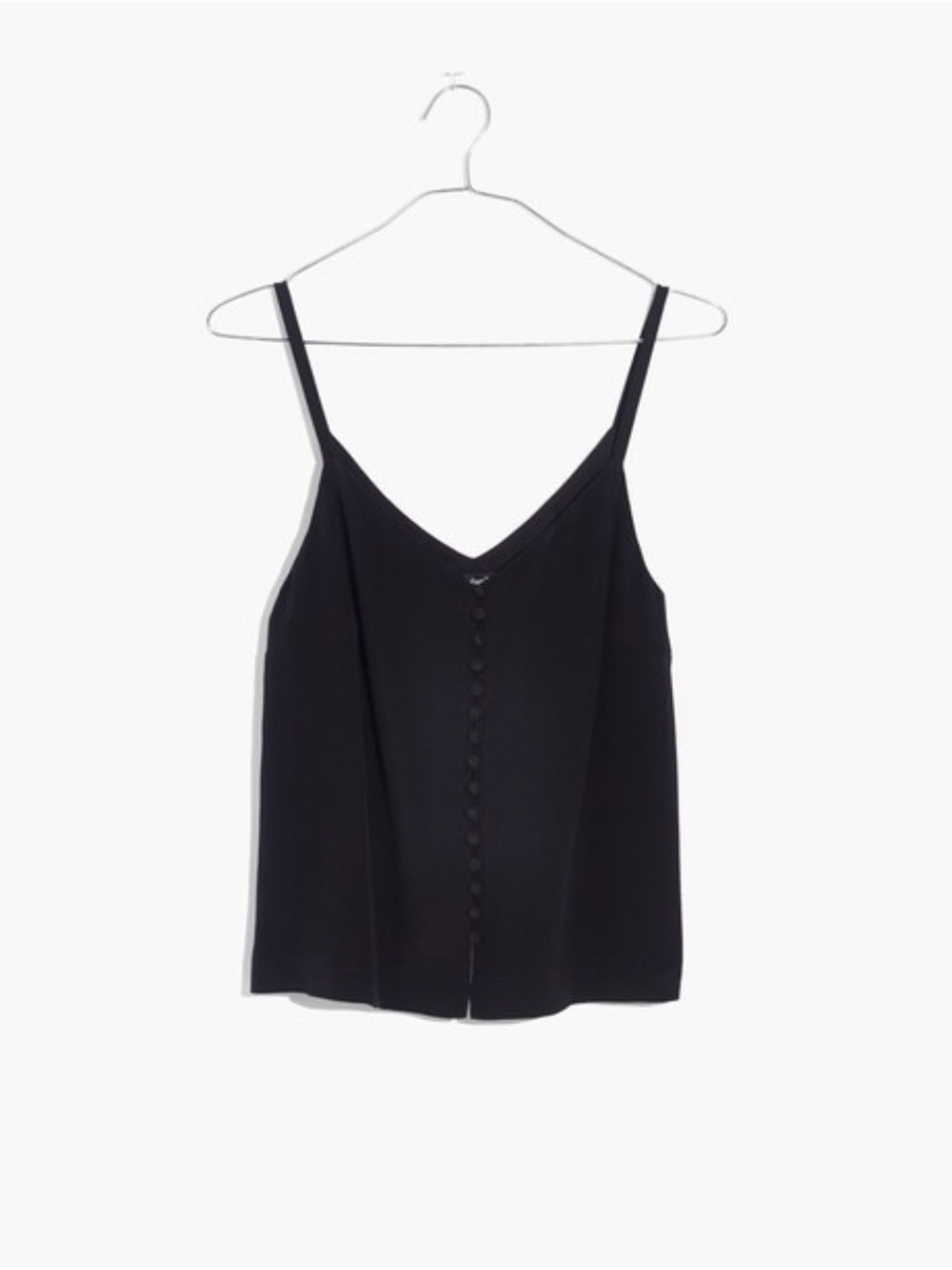 Madewell Silk Button-Down Cami